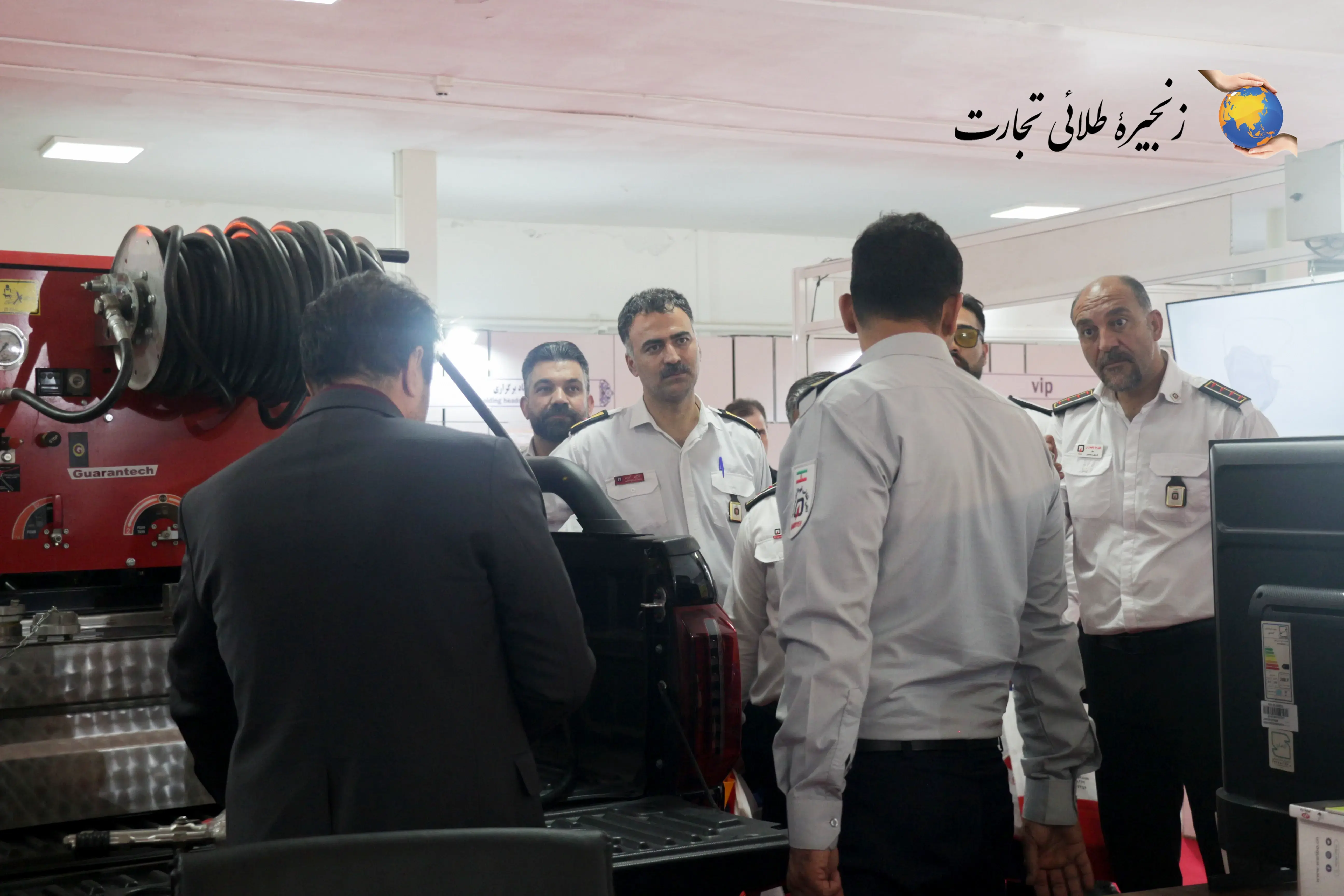 حضور در نمایشگاه بین‌المللی تجهیزات و فناوری‌های نوین بهداشت کار، ایمنی، آتش‌نشانی